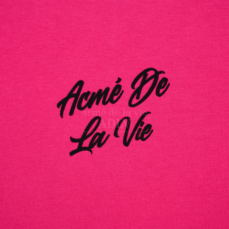 Script Logo Printing Short Sleeve T-shirt