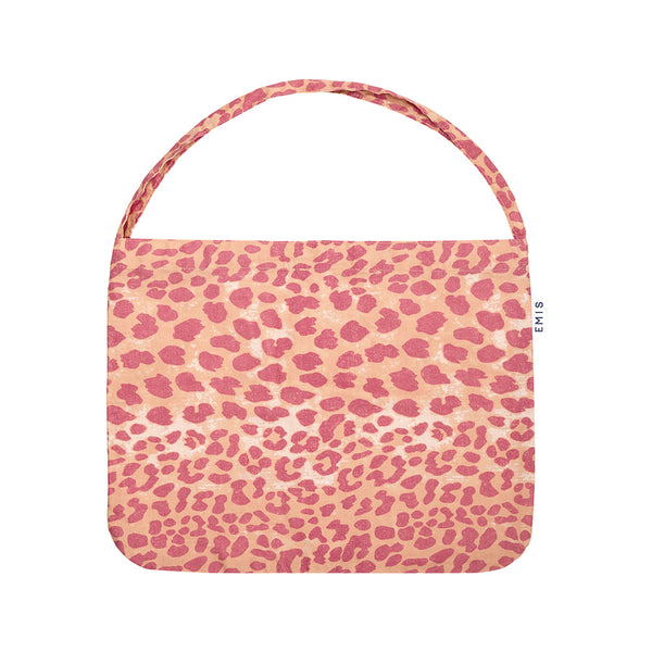 Cotton Leopard Eco Bag Pink