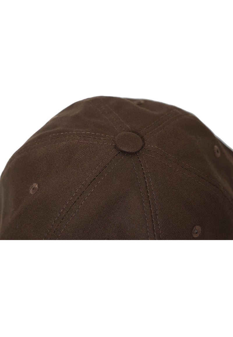 Signature Small Logo Ball Cap Brown