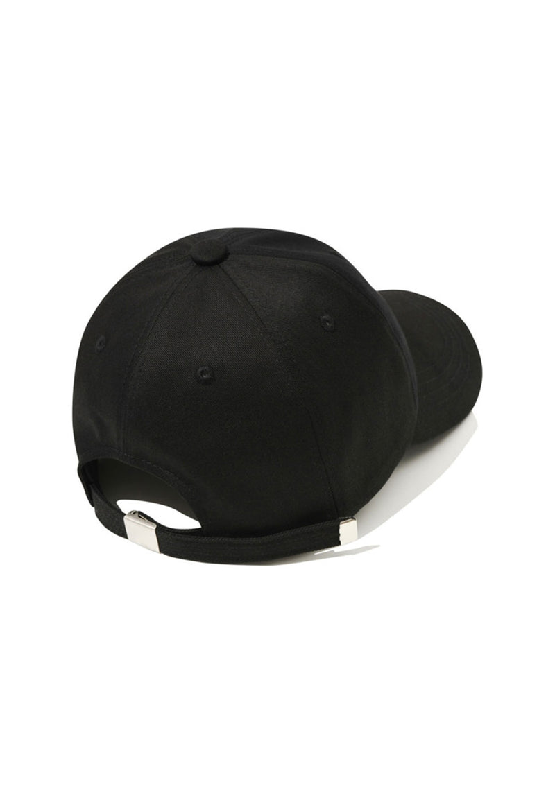 Signature Small Logo Ball Cap Black