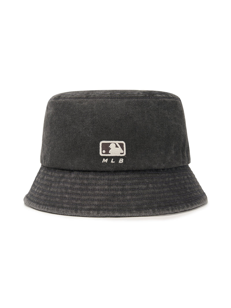 Varsity Lettering Pigment Bucket Hat NY Yankees Charcoal