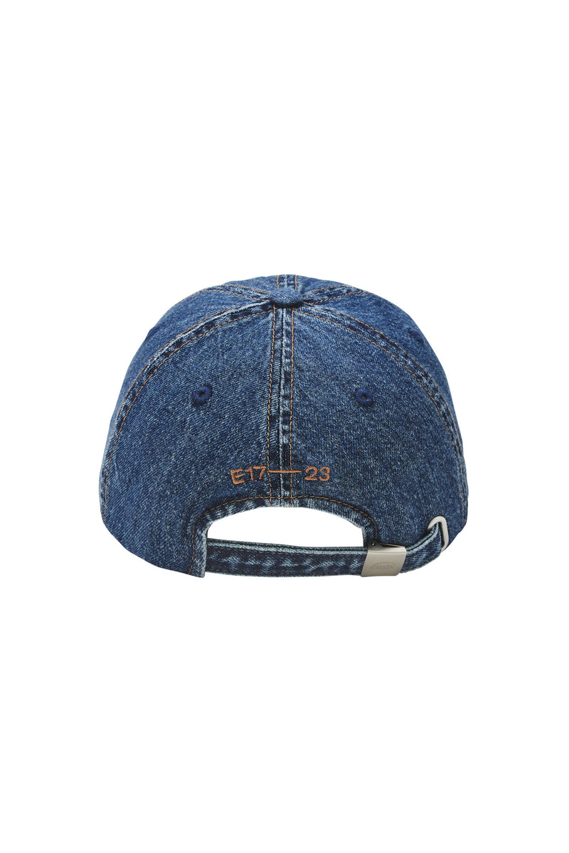 Washed Denim Ball Cap