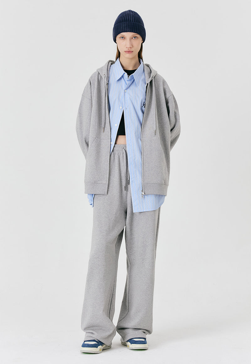 Signature Relax Wide Pants Grey