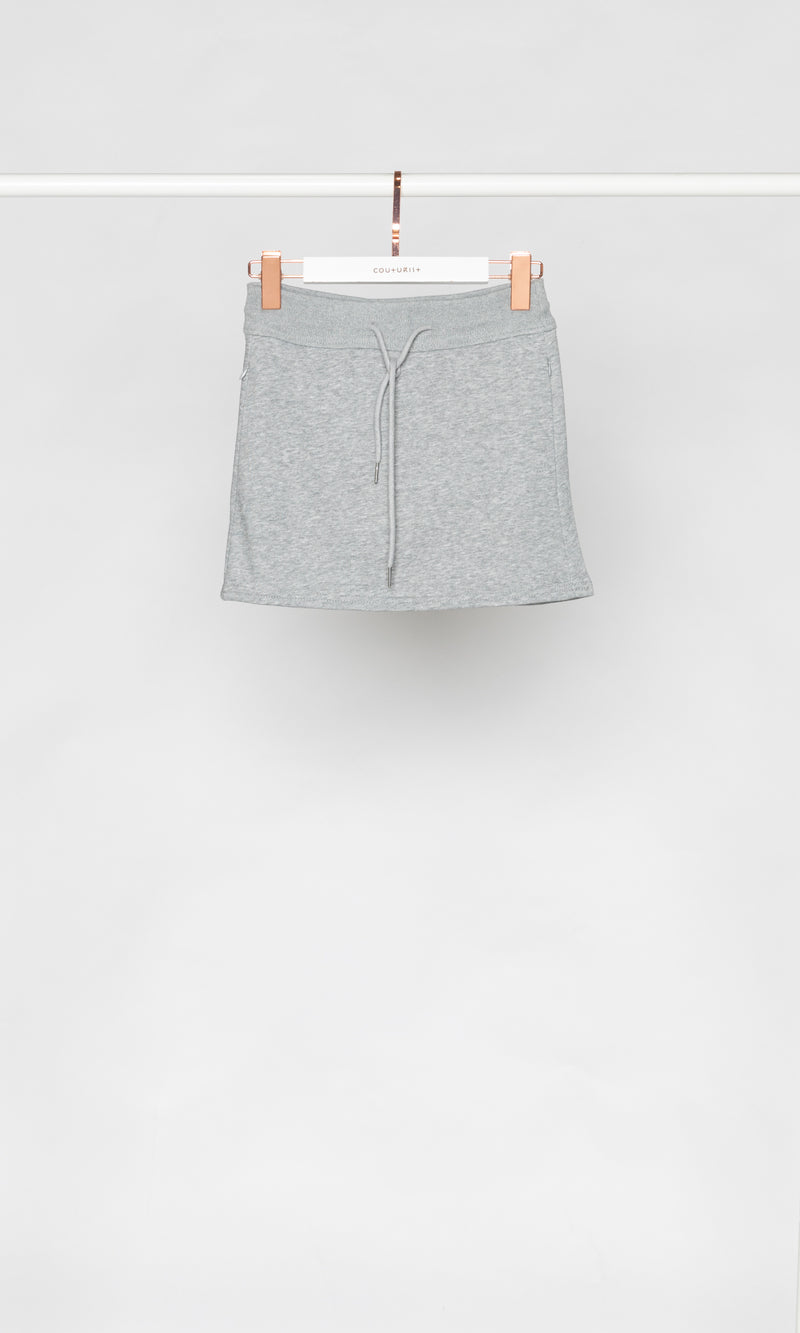 Basic Mini Sweat Skirt