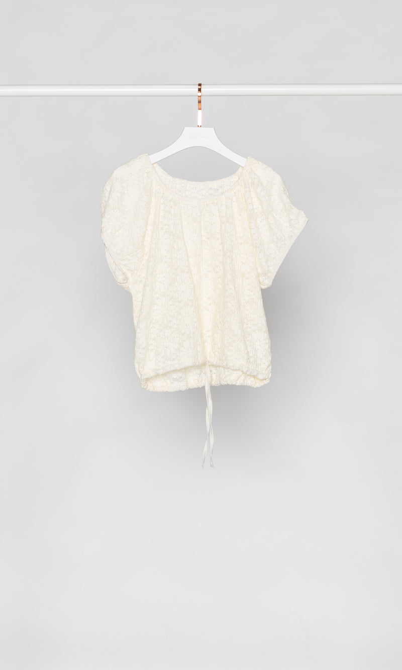 Lace with Drawstring T-shirt