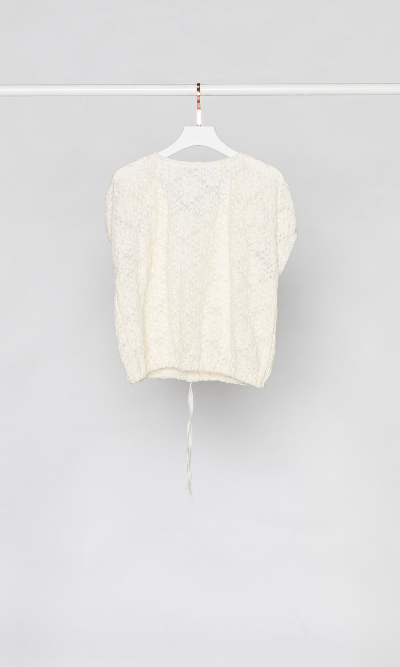 Lace with Drawstring T-shirt