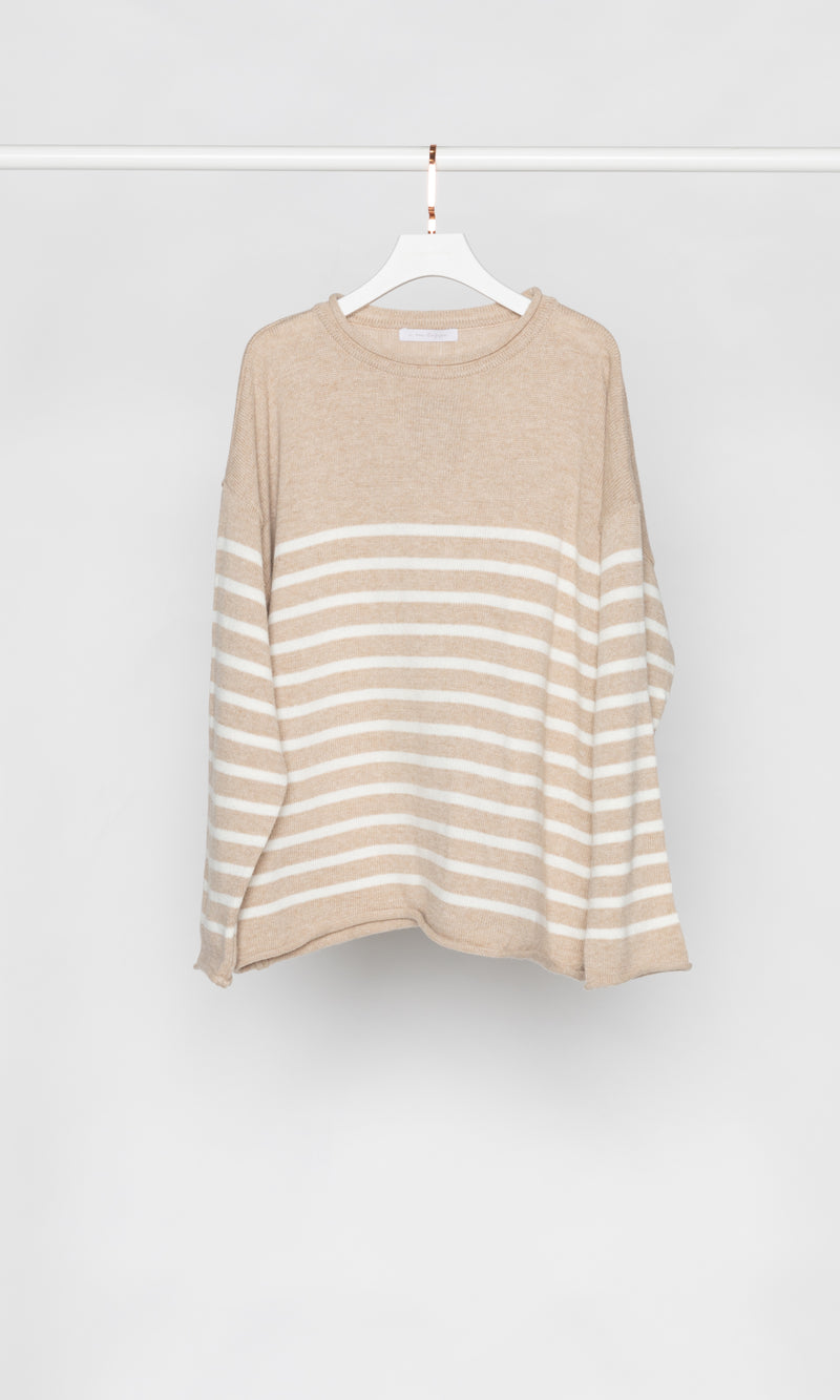 Oversized Stripe Sweater