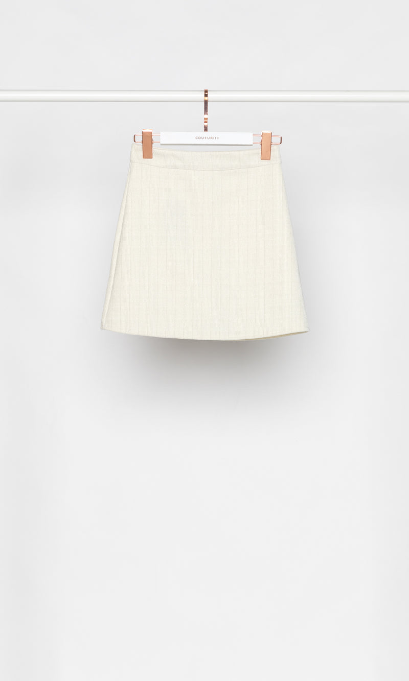 Sparkly Corduroy Mini Skirt