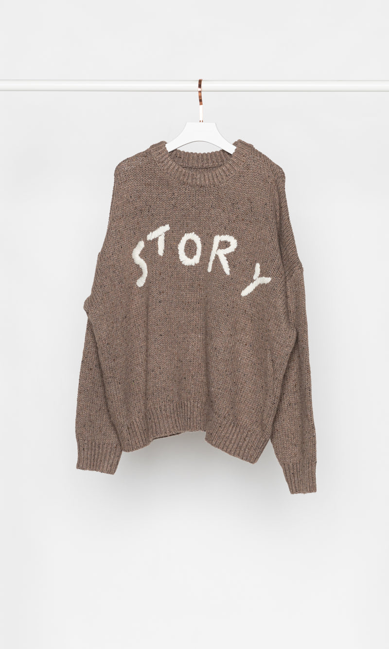 Story Logo Sweater