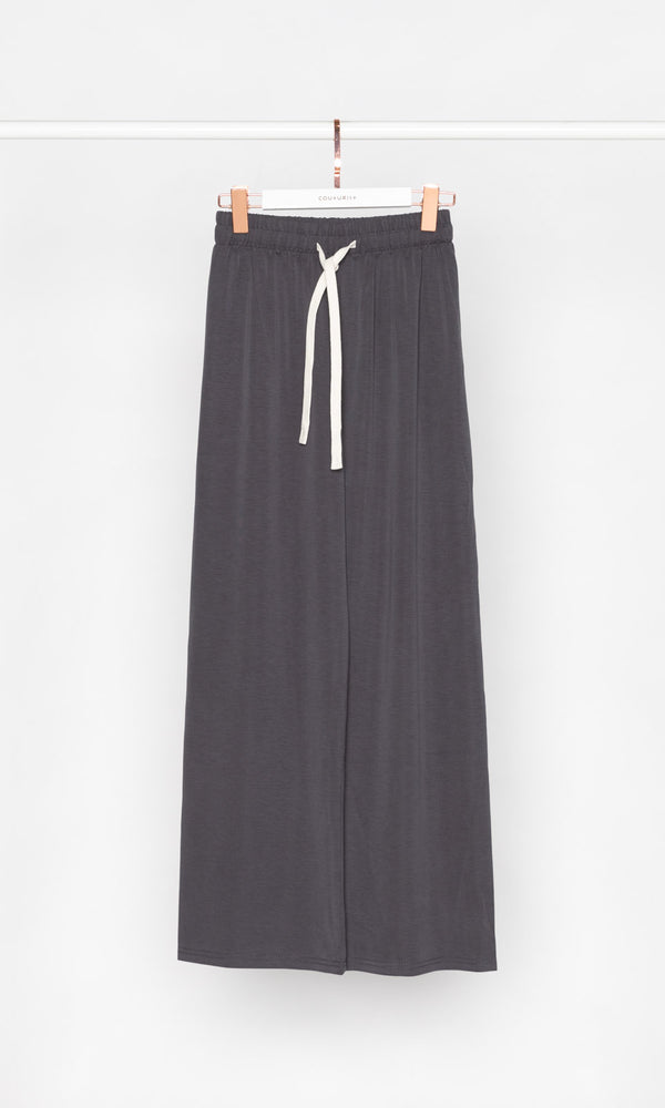 Soft Basic Wide Leg Pants