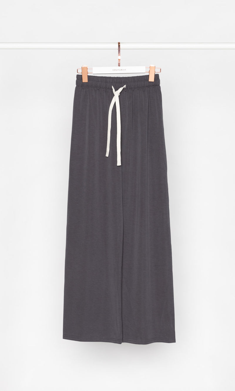 Soft Basic Wide Leg Pants