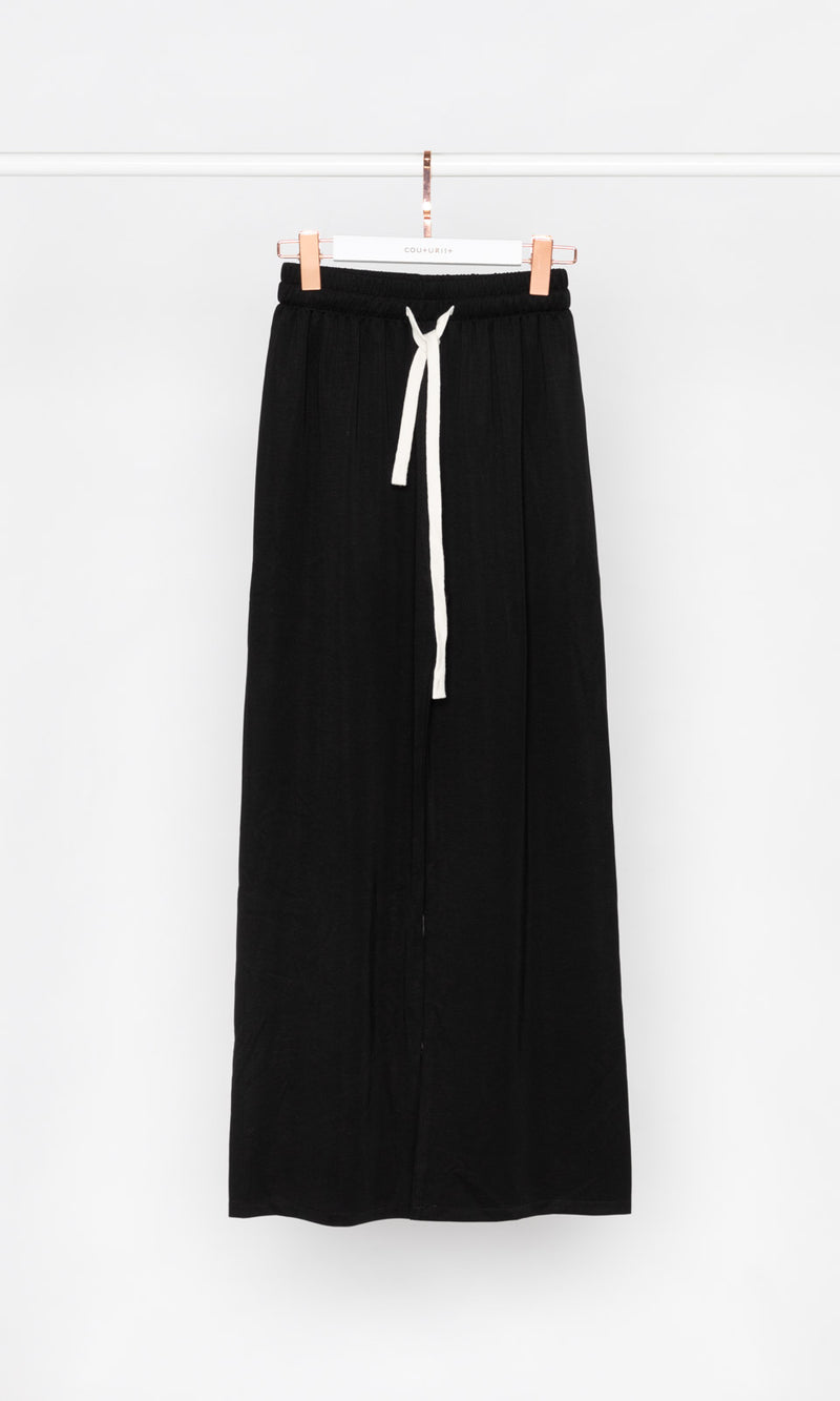 Soft Basic Wide Leg Pants