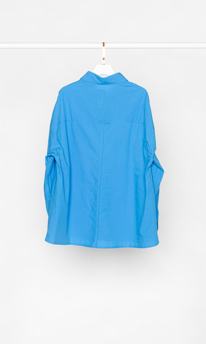 Oversized Front Pockets Shirt