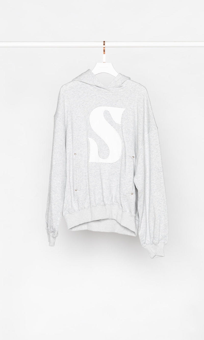 Oversized S Logo Hoodie