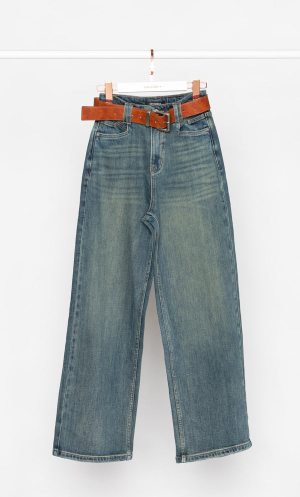 High-waisted Soft Relaxed Jeans