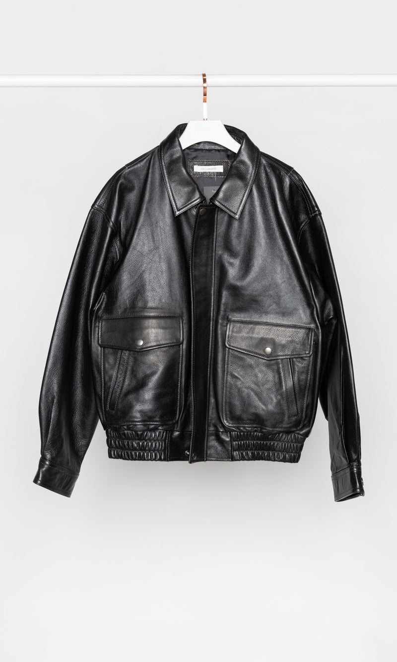 Vintage Style Cow Leather Jacket