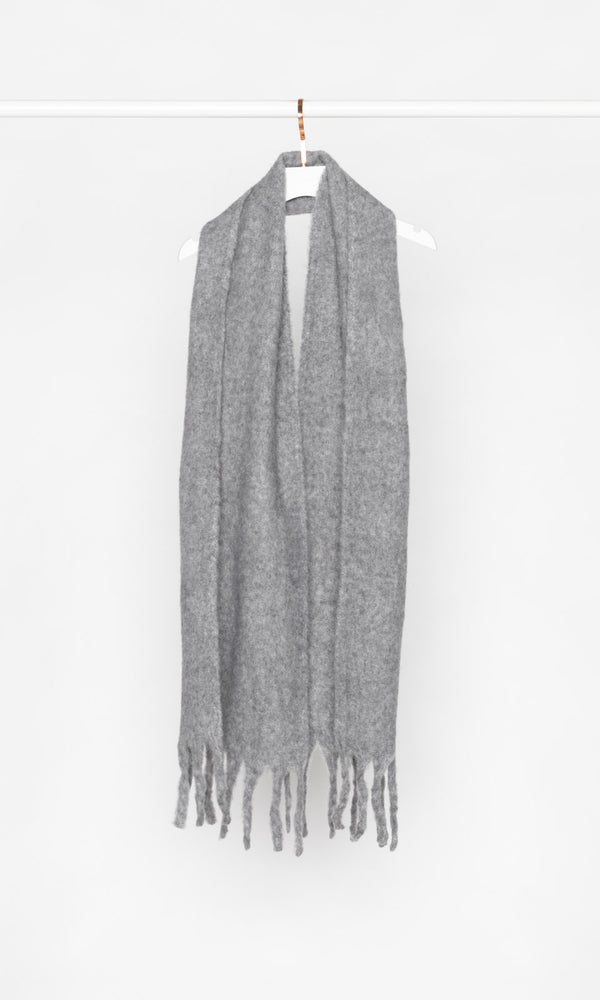 Solid Color Wool Scarf