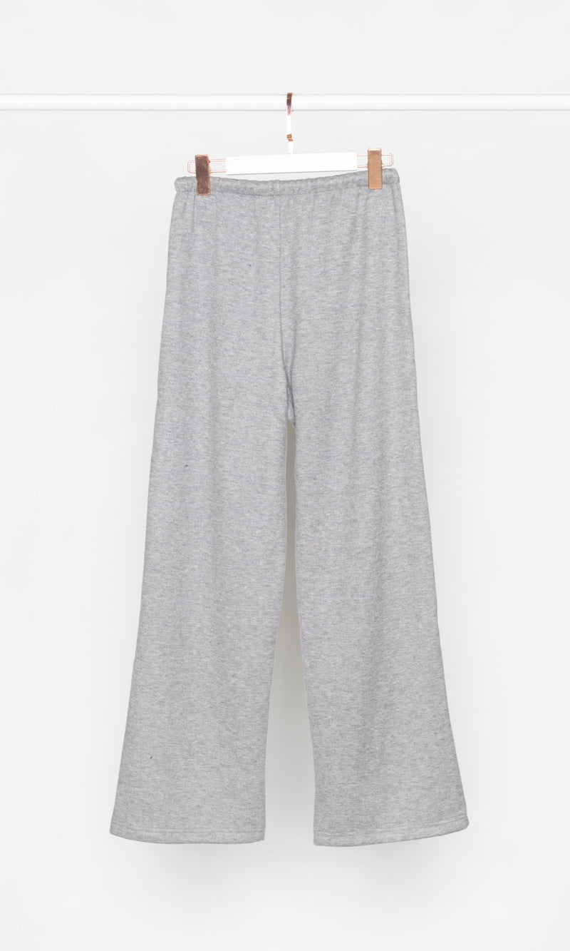 Thick Fleece Wide Leg Sweatpants