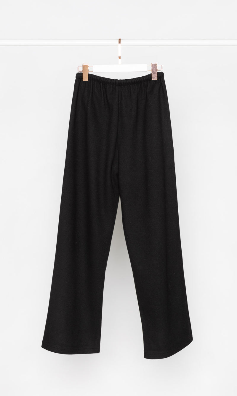 Thick Fleece Wide Leg Sweatpants