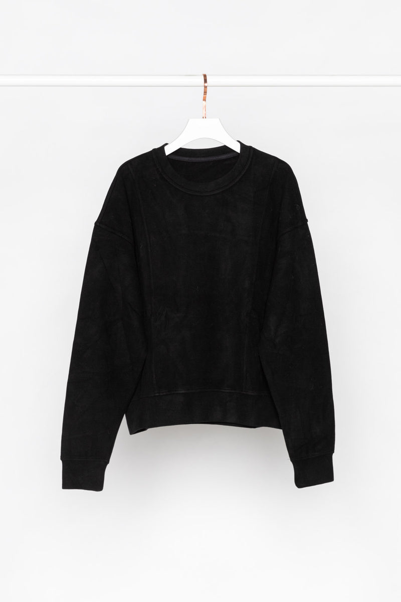 Front Seams Soft Sweatshirt