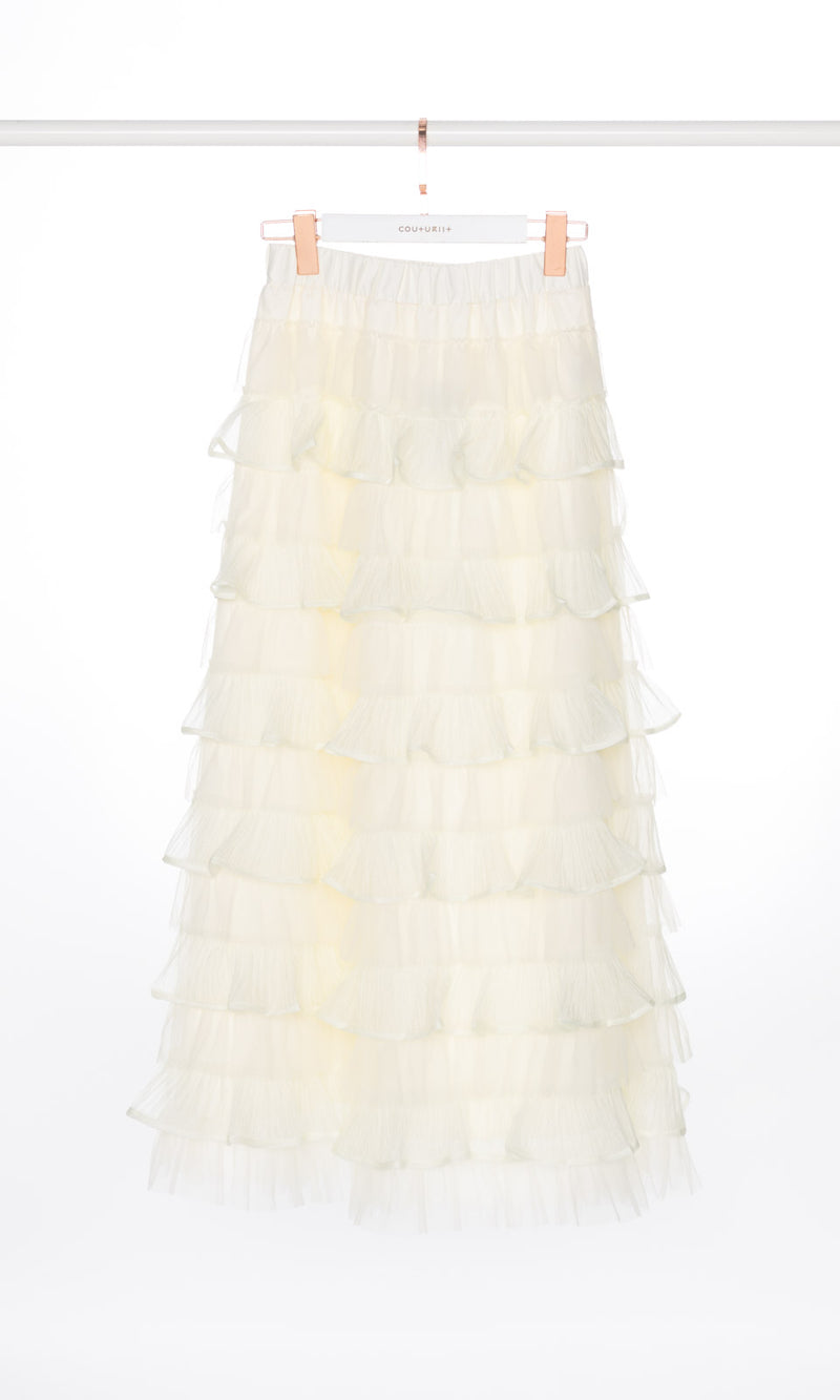 Tulle Layers Maxi Skirt