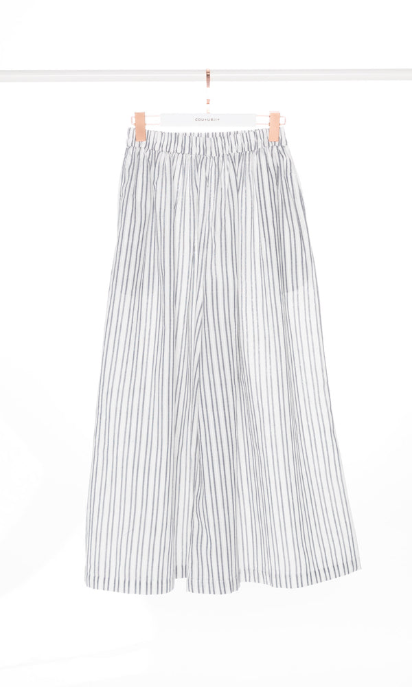 Stripe Super Wide Leg Pants