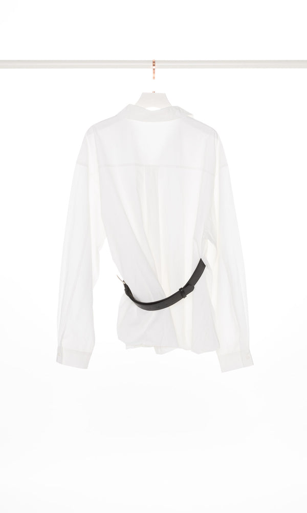 Wrap Around with Belt Shirt