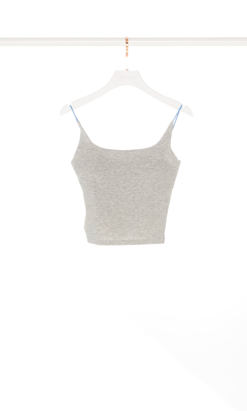 Contrasting Strap Cami Tank