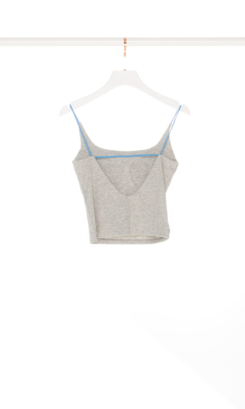 Contrasting Strap Cami Tank