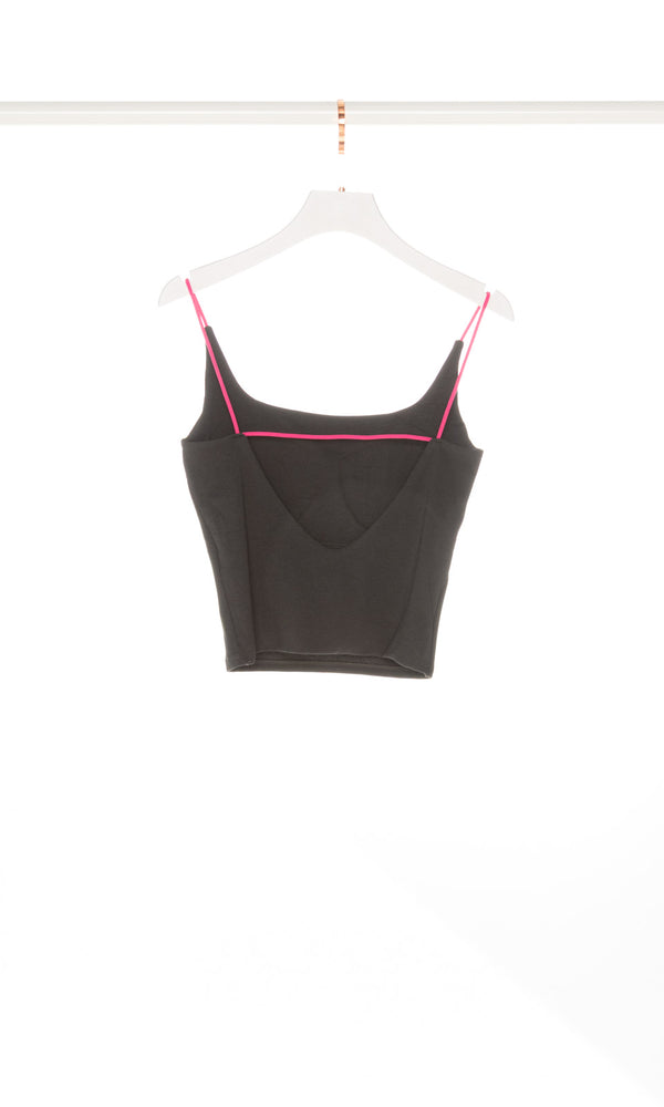 Contrasting Strap Cami Tank
