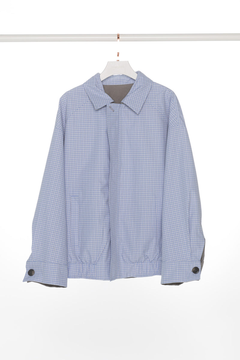 Reversible Zip Up with Collar Jacket
