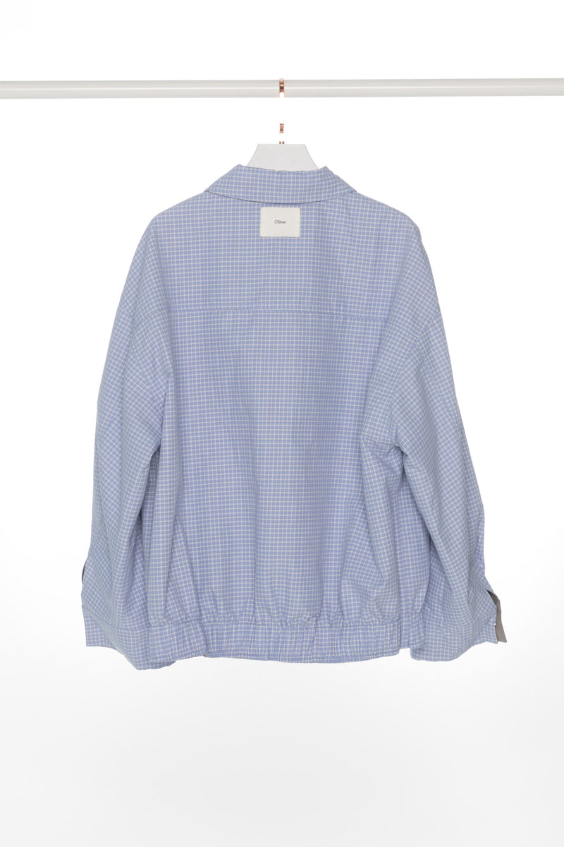 Reversible Zip Up with Collar Jacket