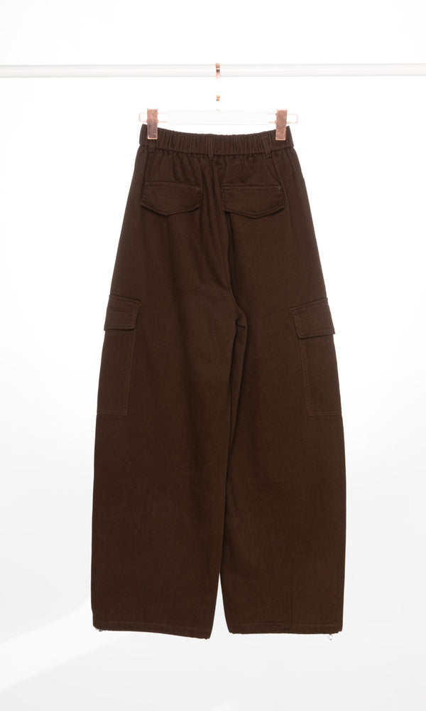 Fleece Cargo Jeans
