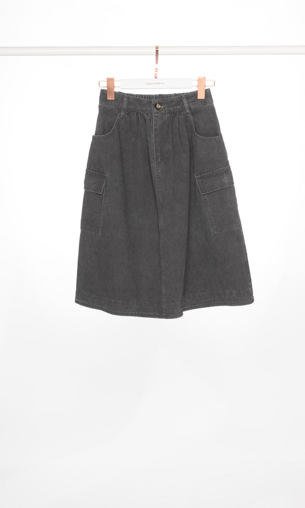 Cargo Midi Skirt