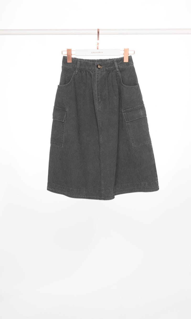 Cargo Midi Skirt