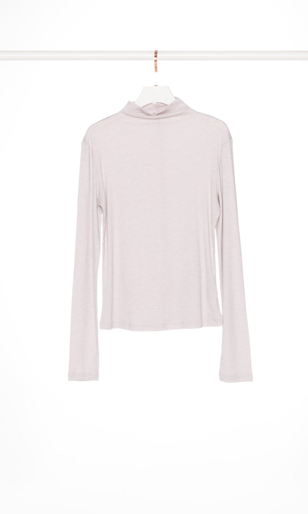 Funnel Neck Long Sleeves T-shirt