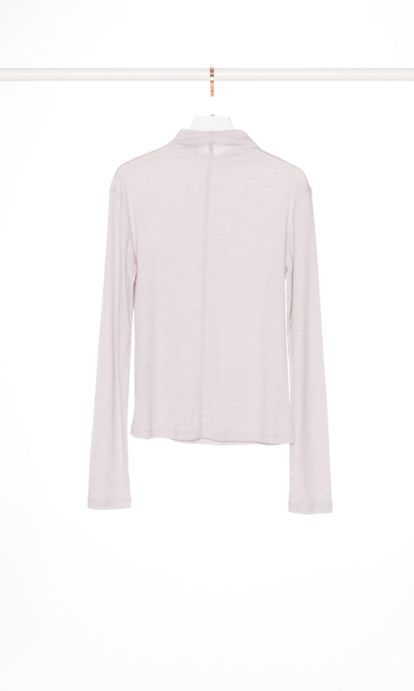 Funnel Neck Long Sleeves T-shirt