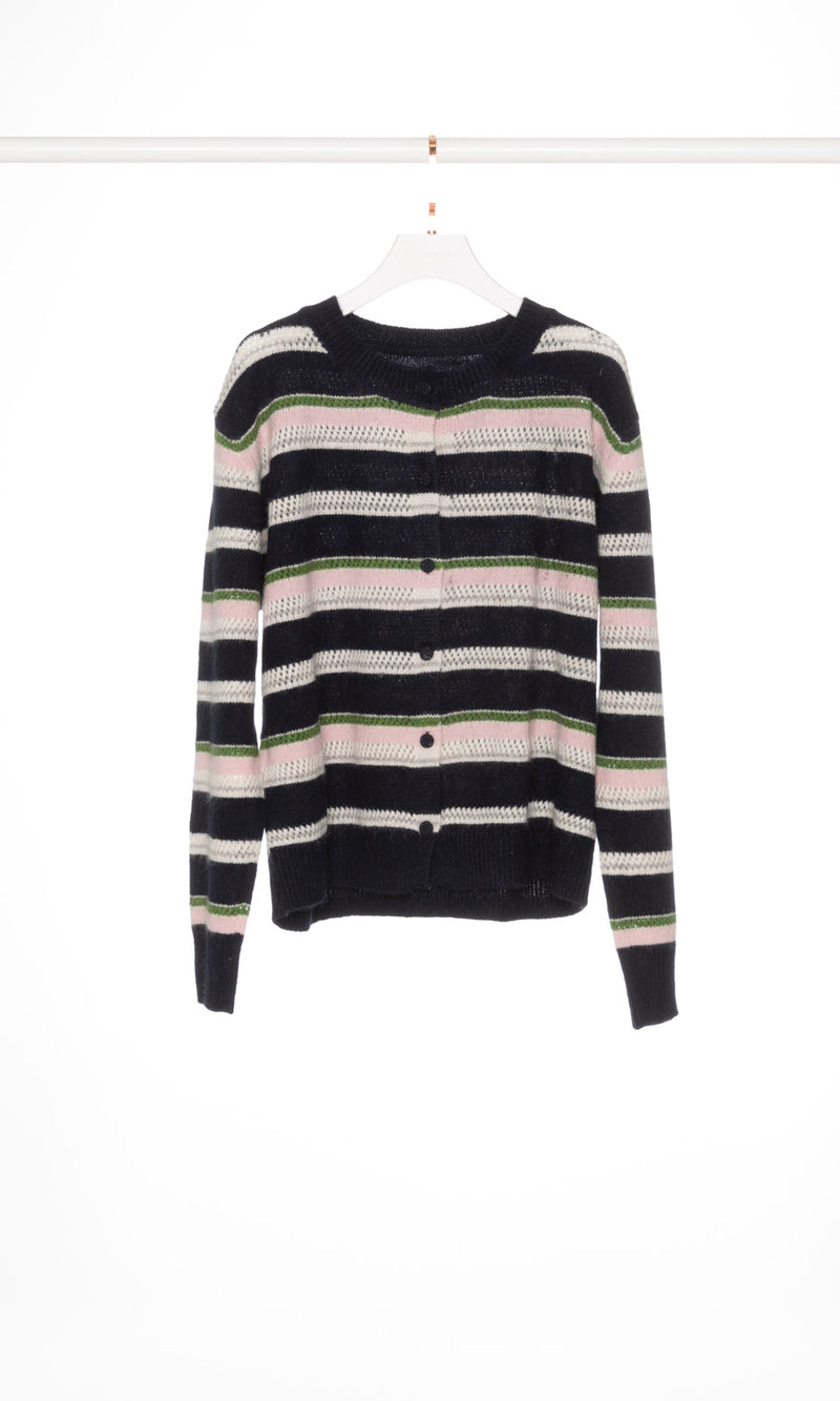 Colorful Stripe Cardigan