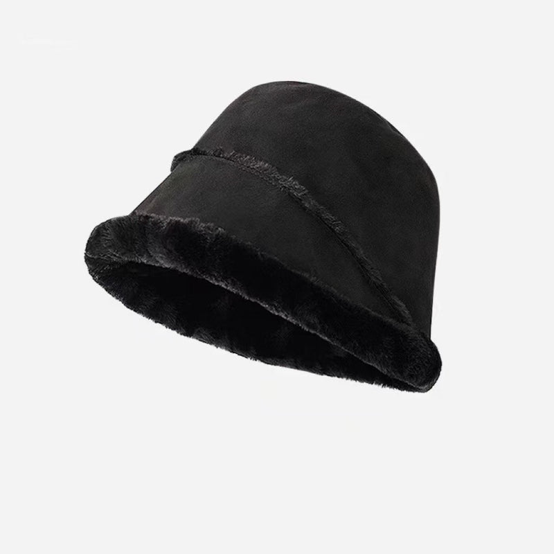 Fur Lining Bucket Hat