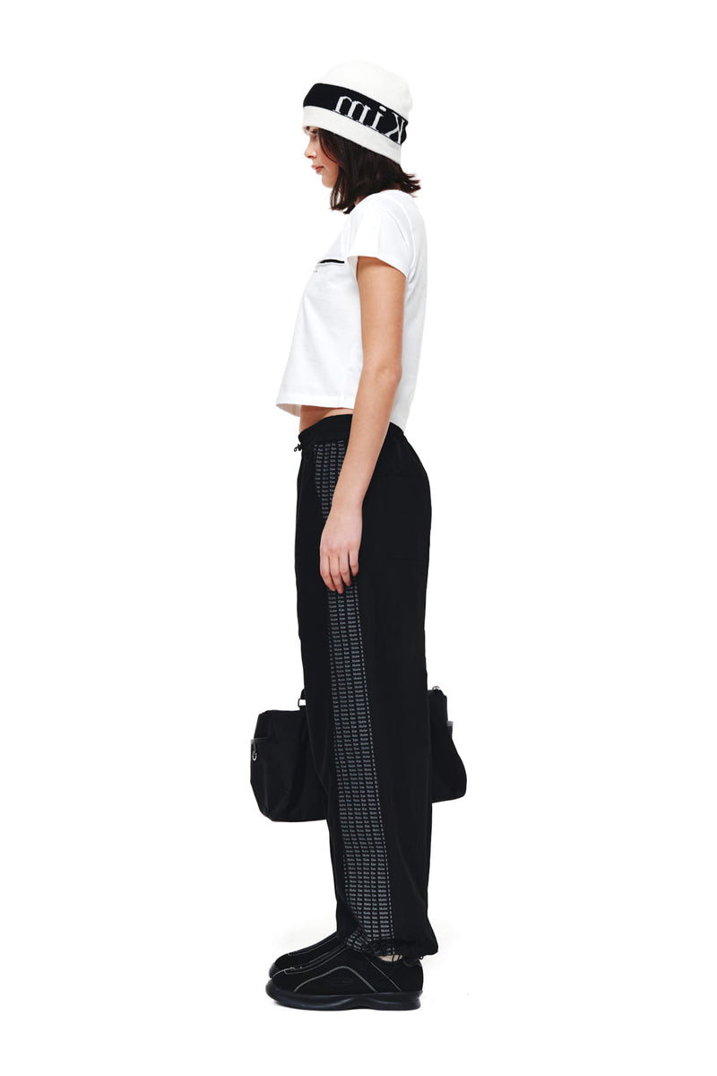 Cut Logo Crop T-shirt