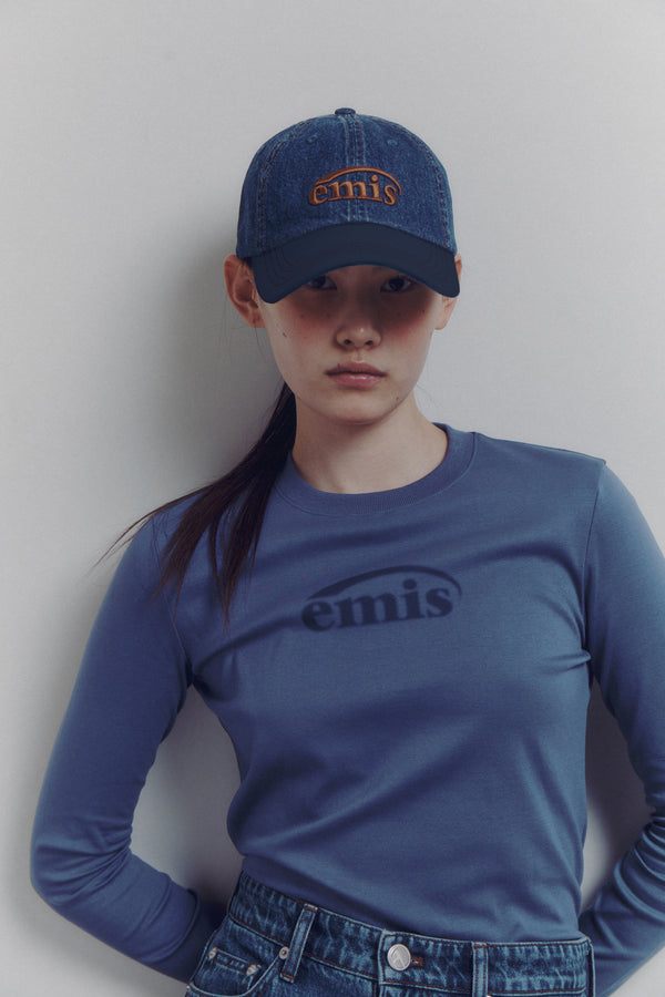 Washed Denim Ball Cap
