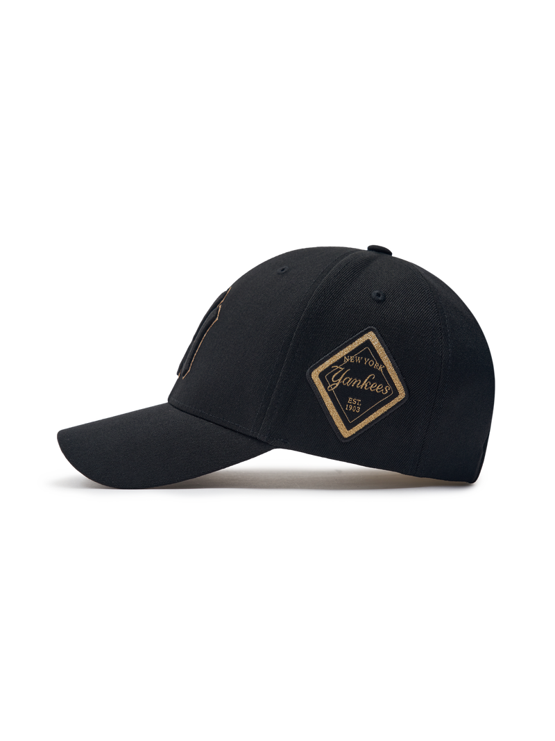Diamond Structure Ball Cap NY Yankees Black