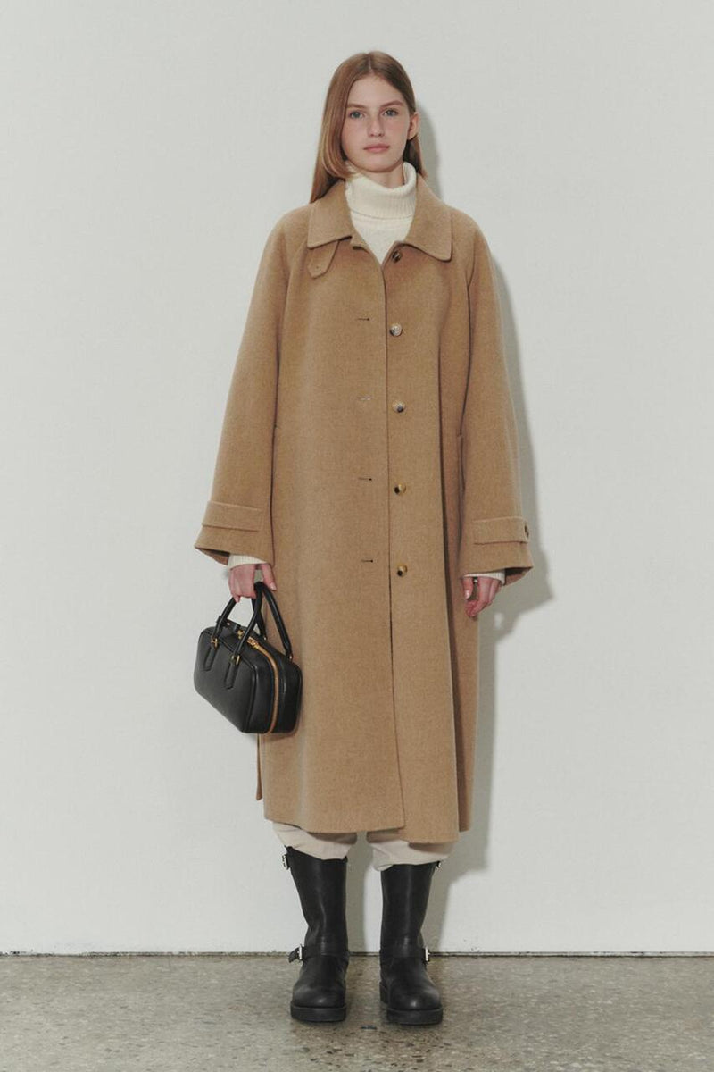 Handmade Cashmere Mac Coat