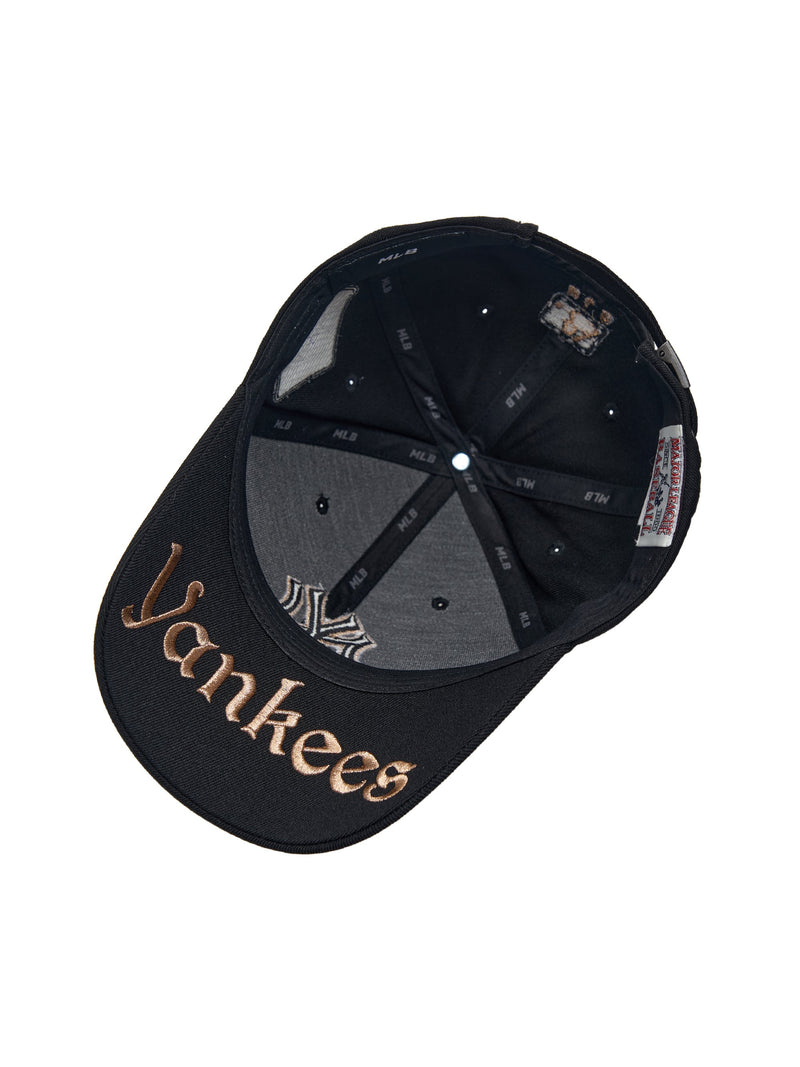 Diamond Structure Ball Cap NY Yankees Black