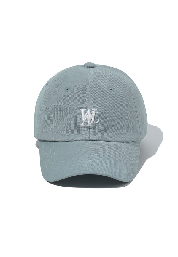 Signature Small Logo Ball Cap Dusty Blue