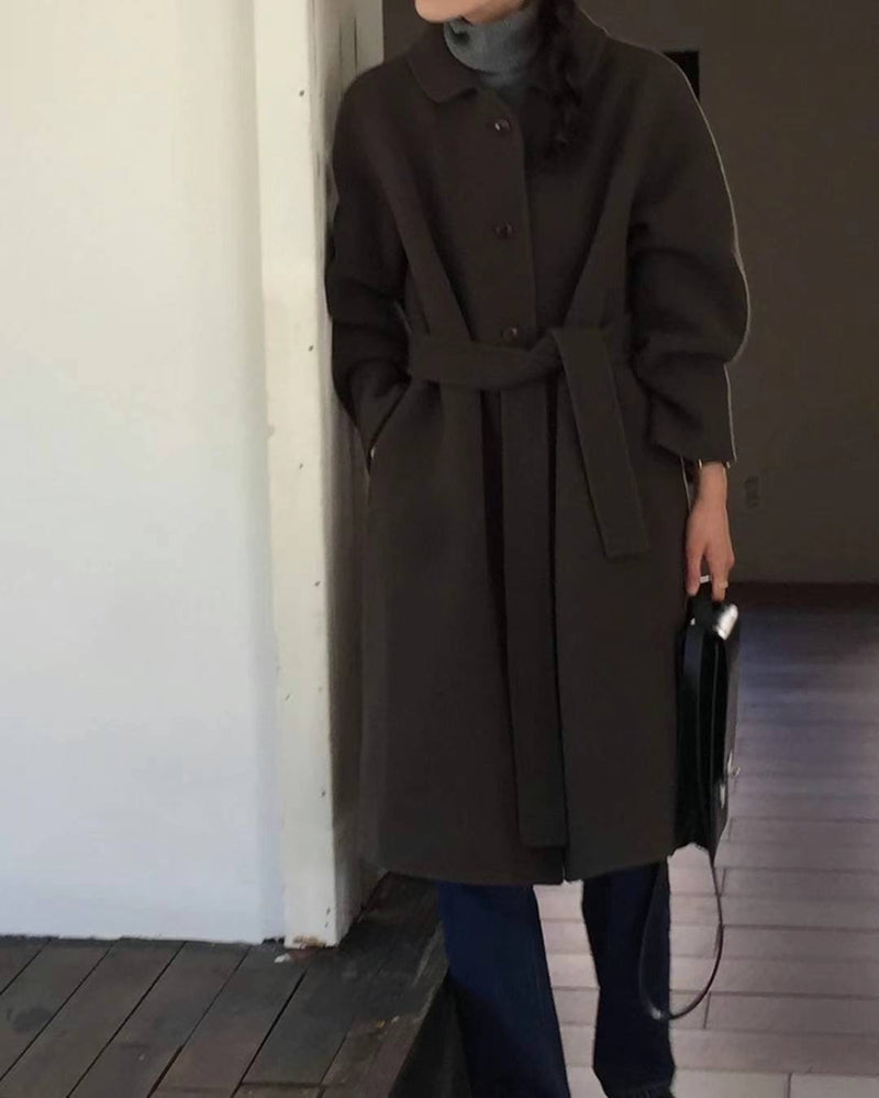 Mid Length Wool Jacket