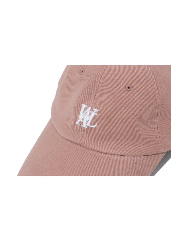 Signature Small Logo Ball Cap Dusty Pink