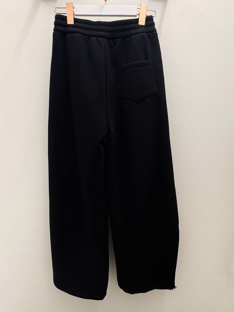 Front Seam with Thick Fleece Sweatpants