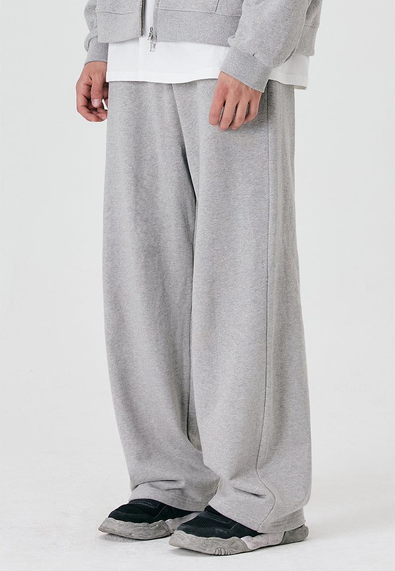 Signature Relax Wide Pants Grey