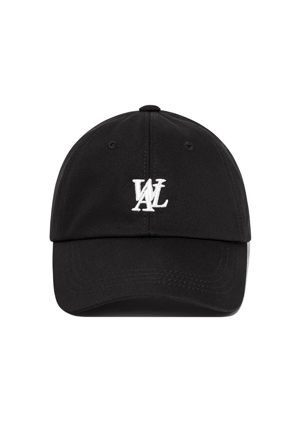 Signature Small Logo Ball Cap Black